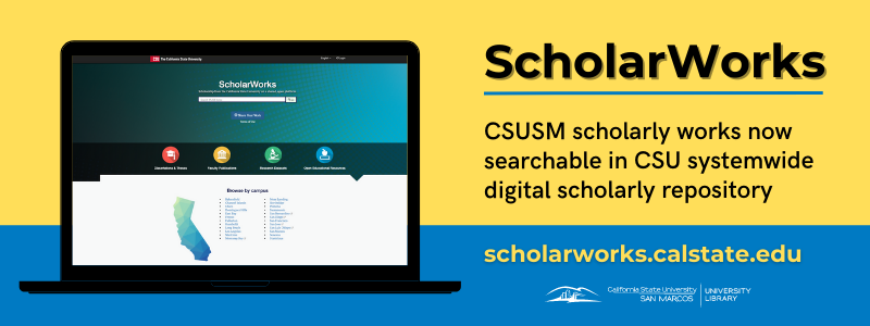 在CSUSM学术作品上为新的CSU存储库添加图像